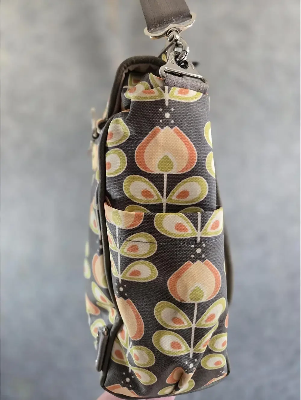 Petunia Pickle Bottom Boxy Backpack Diaper Bag Oslo in Bloom